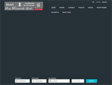 Tablet Screenshot of hotelsanfernandoreal.com